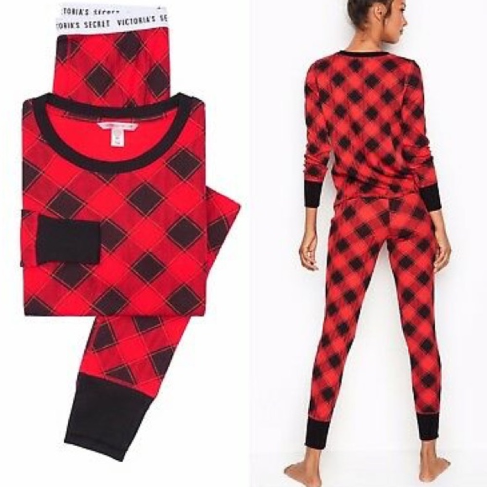 Victoria’s Secret Plaid PJ Set